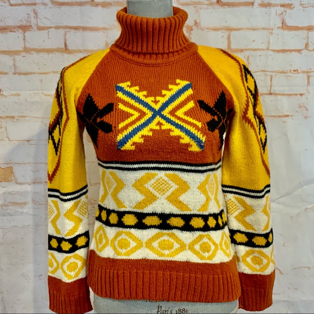 Vintage Mini & Maxi Turtleneck Sweater